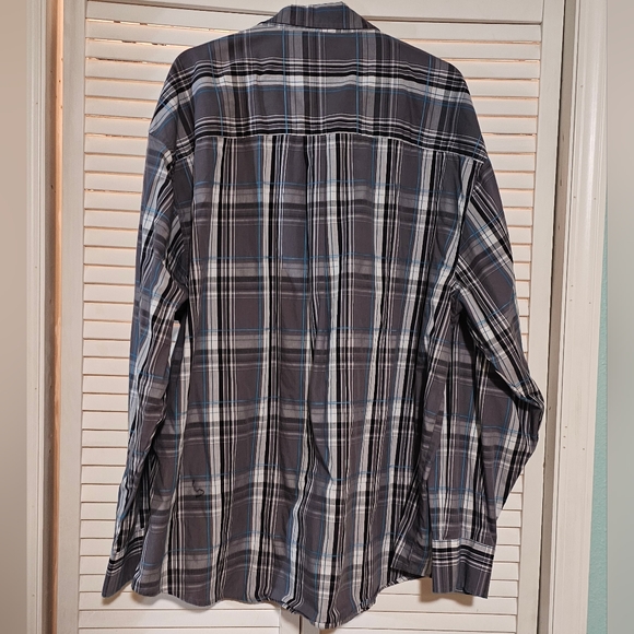 Gioberti Italy Long Sleeve Plaid Shirts Bundle Men’s Size 4X (3 Shirts) - Picture 8 of 11